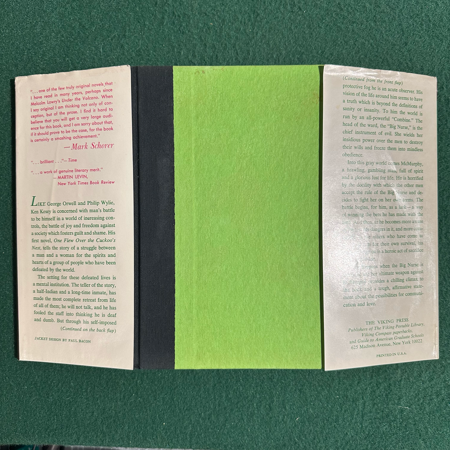 Vintage Fiction Hardback: Ken Kesey - One Flew Over The Cuckoo's Nest