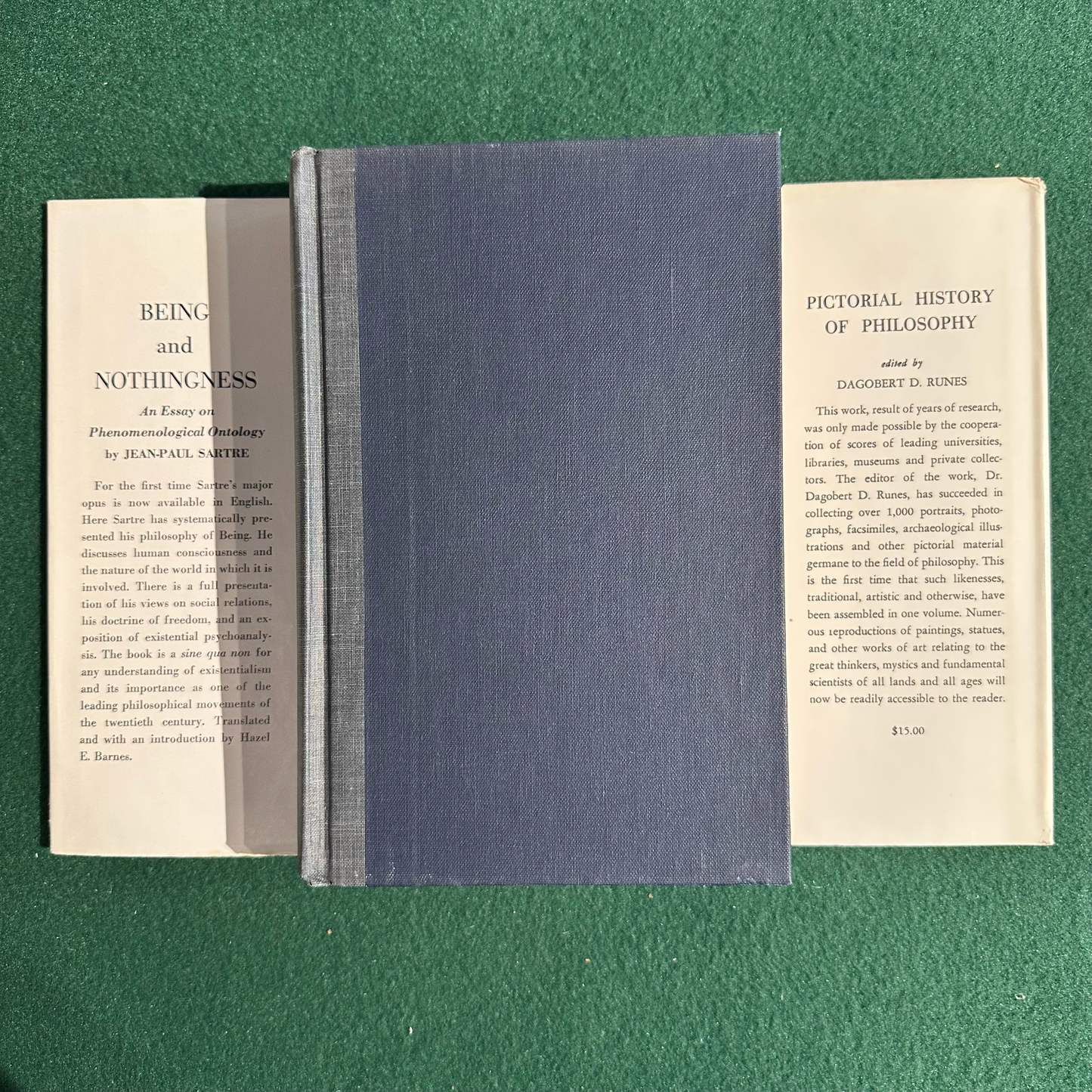 Vintage Non-Fiction Hardback: Jean-Paul Sartre - Being and Nothingness