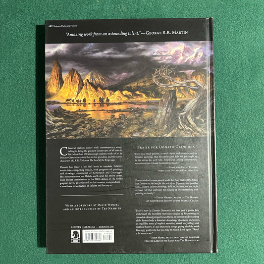 Large Format Art Hardback: Donato Giancola - Middle-Earth FIRST EDITION