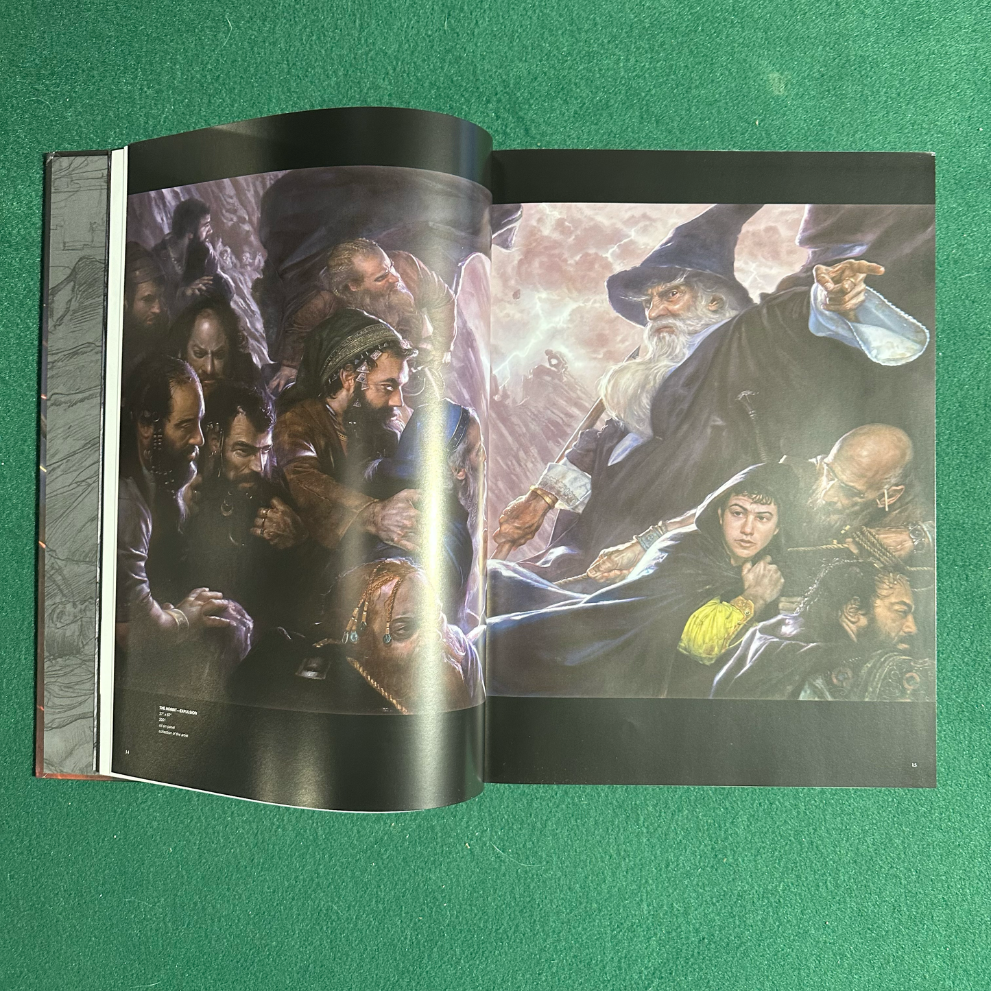 Large Format Art Hardback: Donato Giancola - Middle-Earth FIRST EDITION