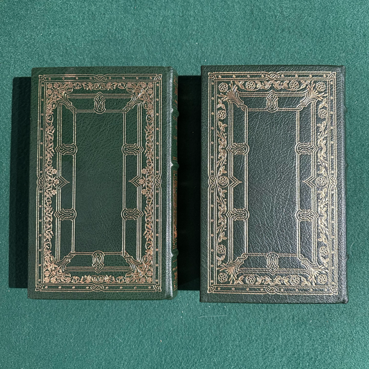 Vintage Fiction Hardback: Geoffrey Chaucer - The Canterbury Tales THE FRANKLIN LIBRARY LIMITED EDITION 2 VOLS