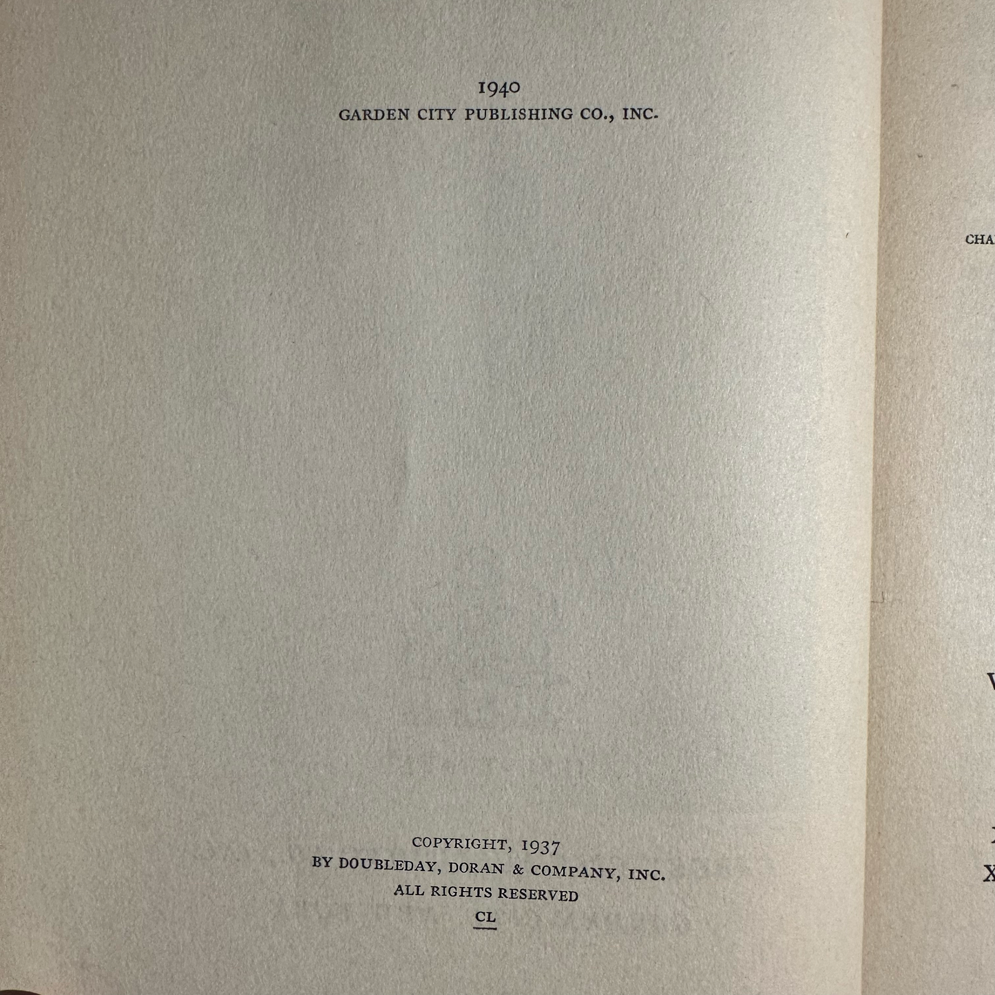 Vintage Non-Fiction Hardback: Eve Curie - Madame Curie, A Biography 1940