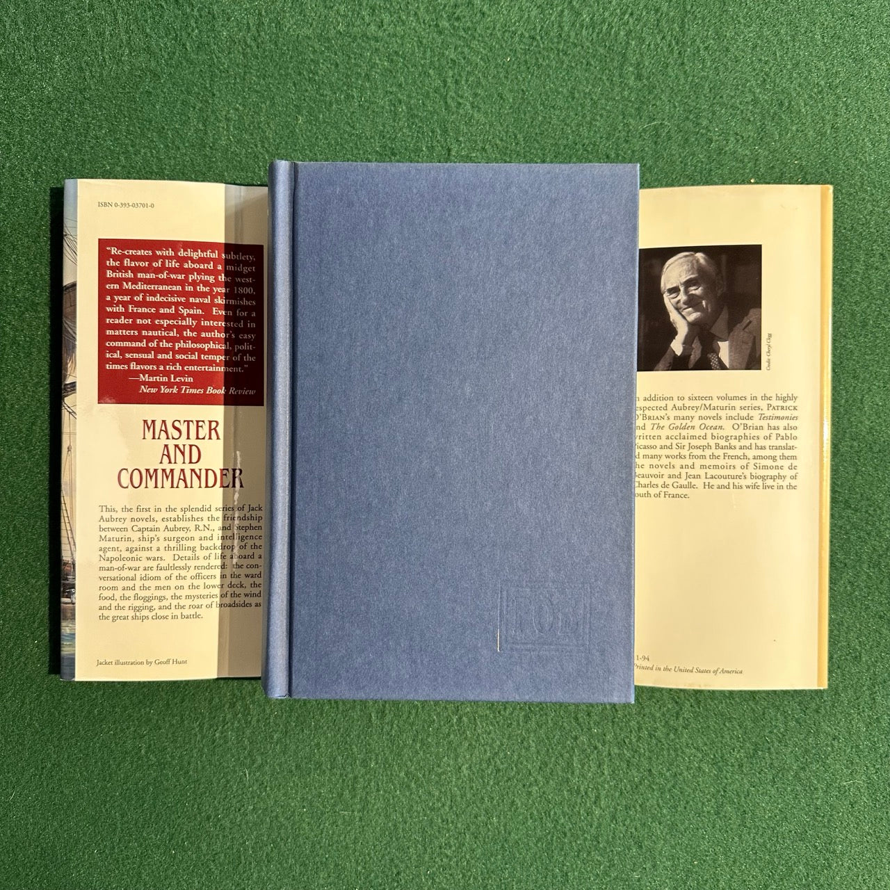 Vintage Fiction Hardback: Patrick O'Brian - Master and Commander