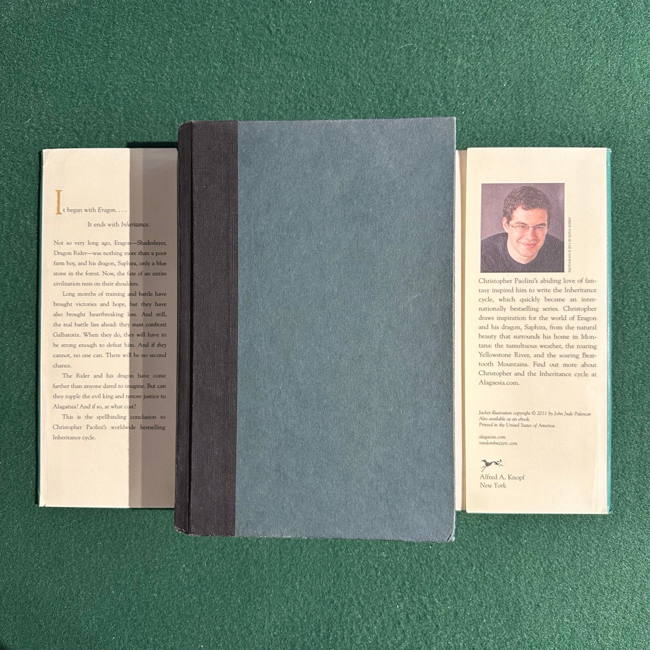 Fantasy Hardback: Christopher Paolini - Inheritance SIGNED FIRST EDITION