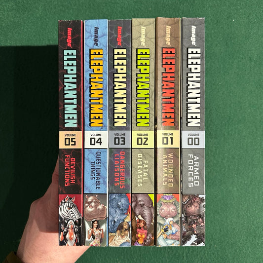 Graphic Novel Paperbacks: Richard Starkings - Elephantmen: Armed Forces Vols 00-05