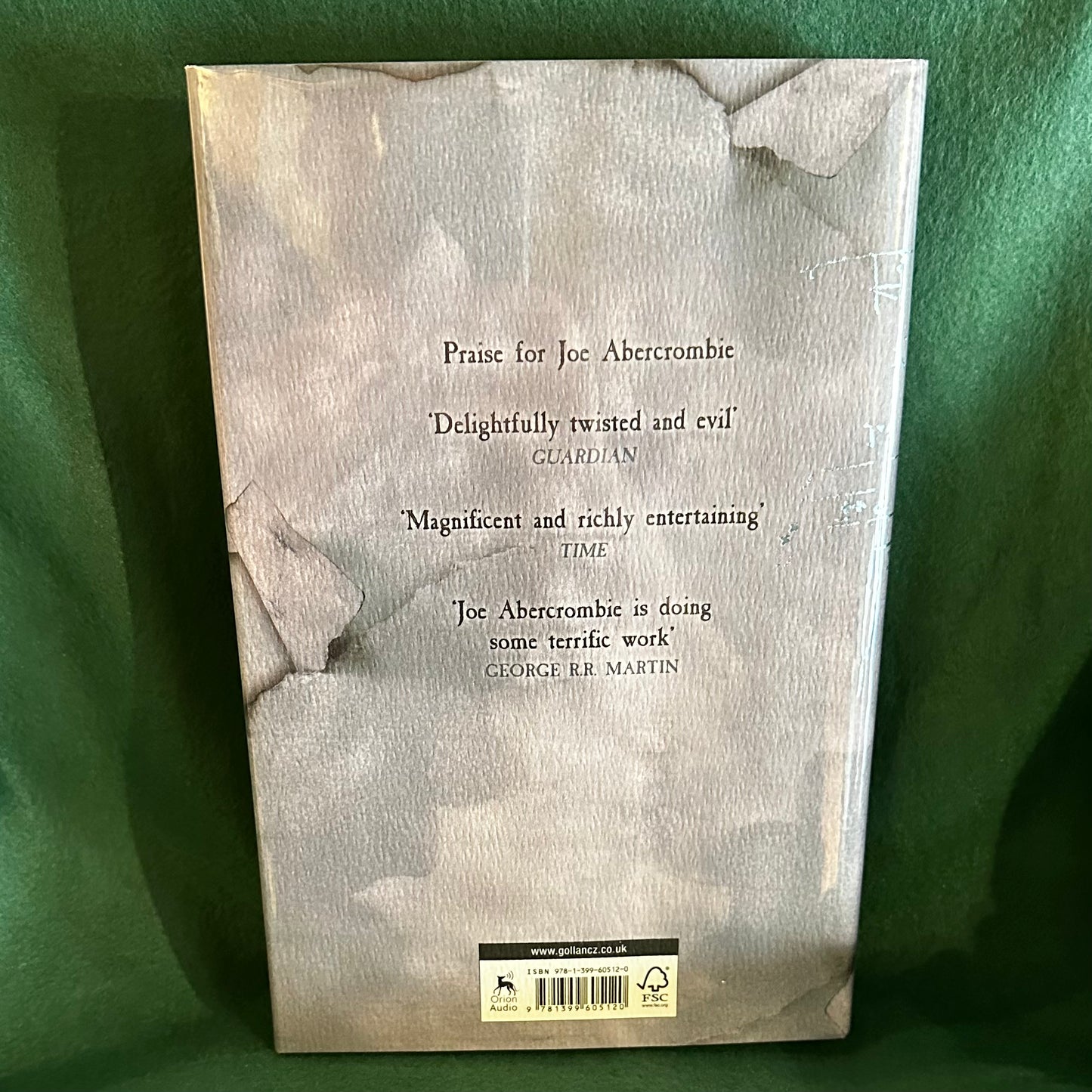 Fantasy Hardbacks: Joe Abercrombie - The First Law and Great Leveller trilogy - Broken Binding SIGNED FIRST EDITIONS