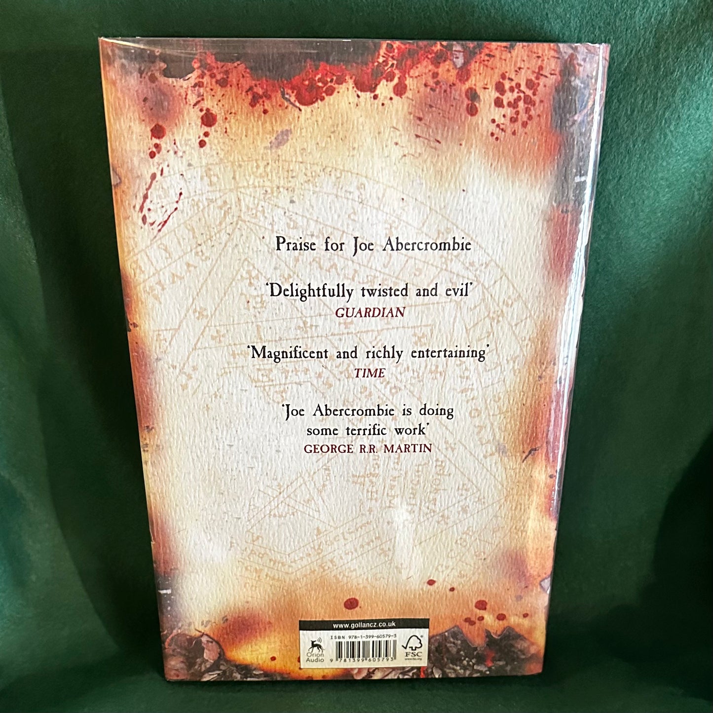 Fantasy Hardbacks: Joe Abercrombie - The First Law and Great Leveller trilogy - Broken Binding SIGNED FIRST EDITIONS
