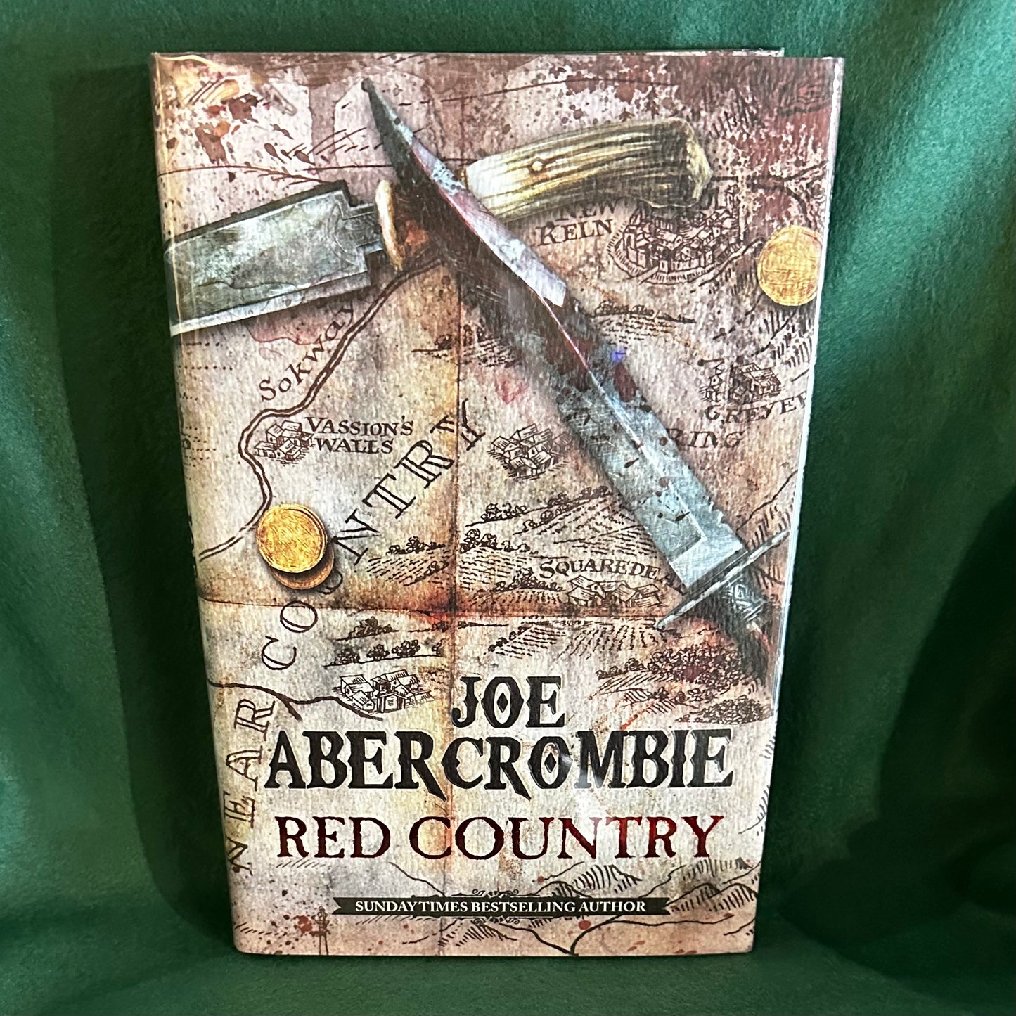 Fantasy Hardbacks: Joe Abercrombie - The First Law and Great Leveller trilogy - Broken Binding SIGNED FIRST EDITIONS