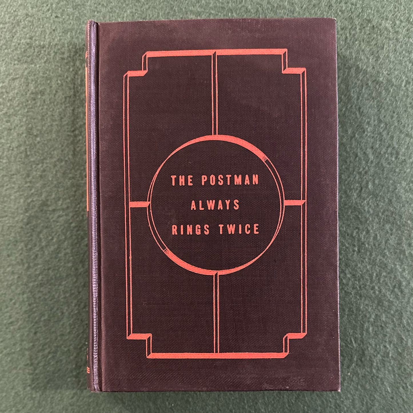 Vintage Fiction Hardback: James M Cain - The Postman Always Rings Twice 1934 Reprint