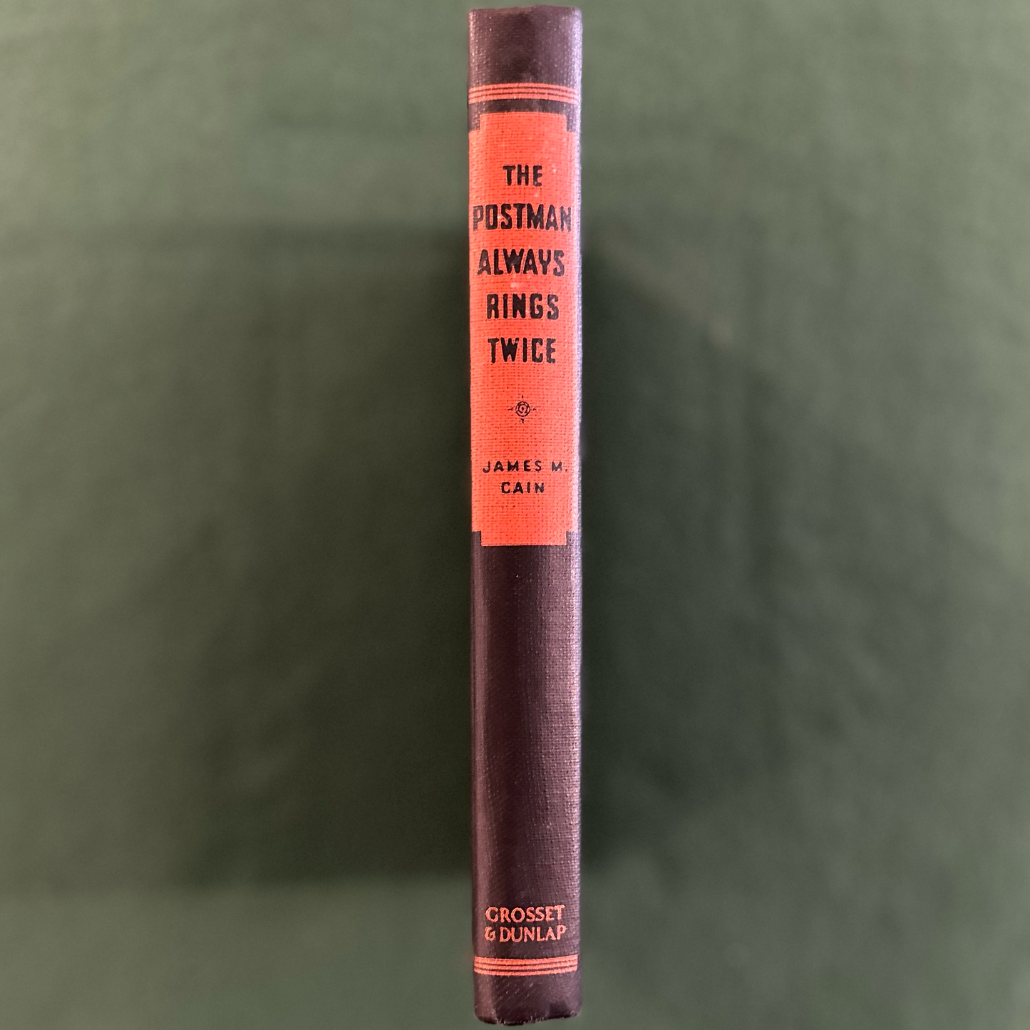 Vintage Fiction Hardback: James M Cain - The Postman Always Rings Twice 1934 Reprint