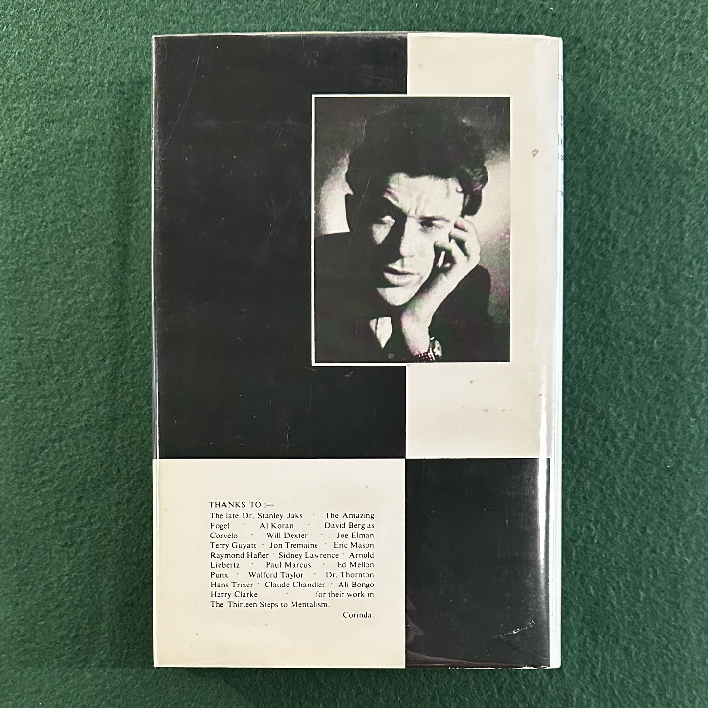 Vintage Non-Fiction Hardback: Corinda - 13 Steps to Mentalism 1996 REPRINT