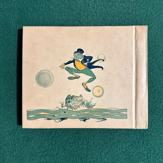 Vintage Children's Hardback: Ralph Mayhew & Burges Johnson - The Funny Froggy Bubble Book Seven, with Records