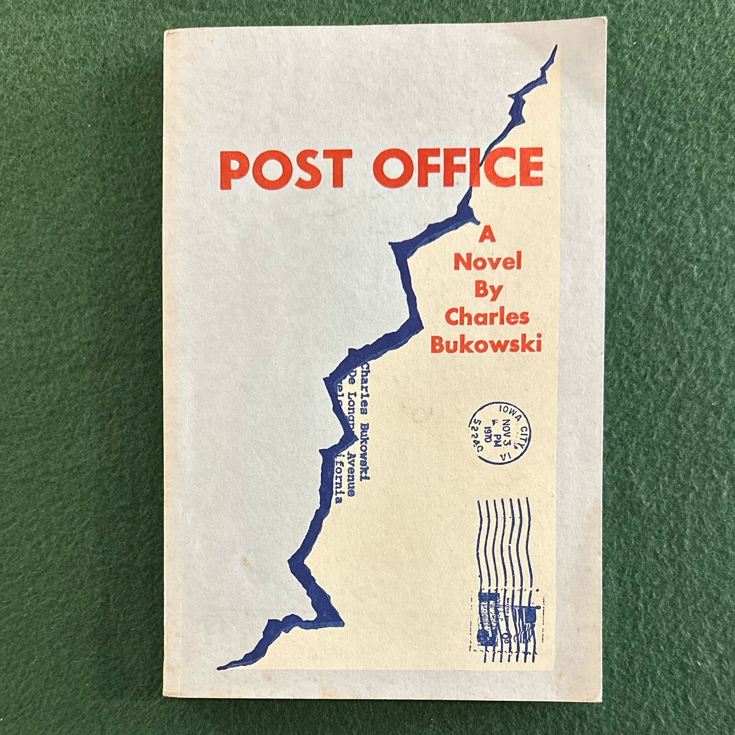 Vintage Fiction Paperback: Charles Bukowski - Post Office Black Sparrow