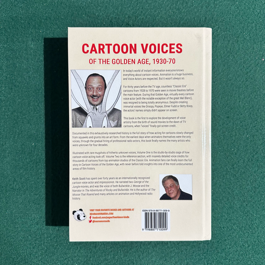Non-Fiction Hardback: Keith Scott - Cartoon Voices of the Golden Age, 1930-70, Vol 1