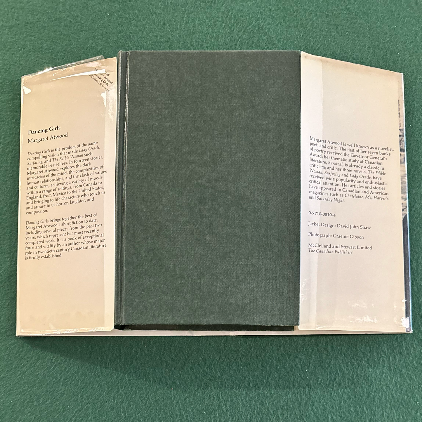 Vintage Fiction Hardback: Margaret Atwood - Dancing Girls & Other Stories FIRST EDITION