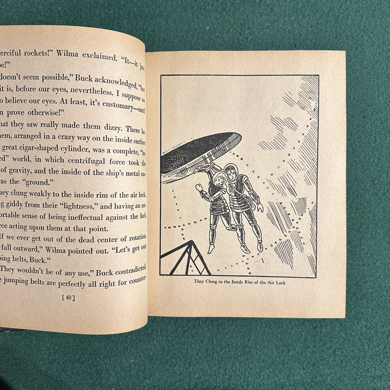 Vintage Sci-Fi Hardback: Dick Calkins and Phil Nowlan - The Adventures of Buck Rogers