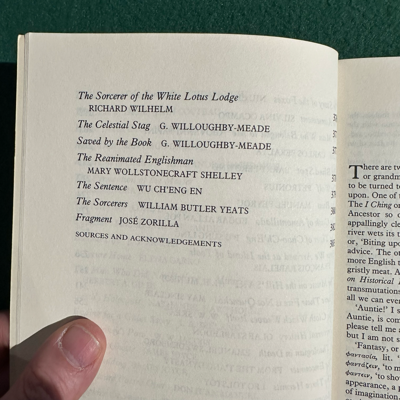 Vintage Fantasy Paperback: The Book of Fantasy, Edited by Jorge Luis Borges, Silvina Ocampo and A Bioy Casares FIRST PRINTING