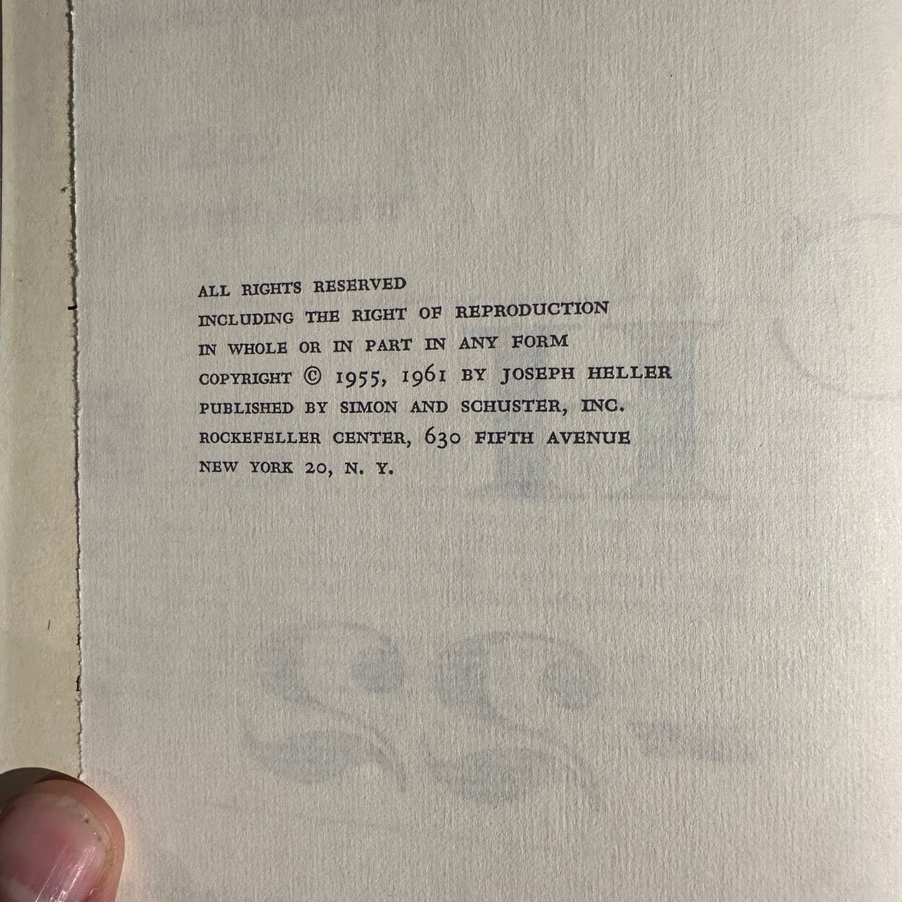 Vintage Fiction Hardback: Joseph Heller - Catch-22
