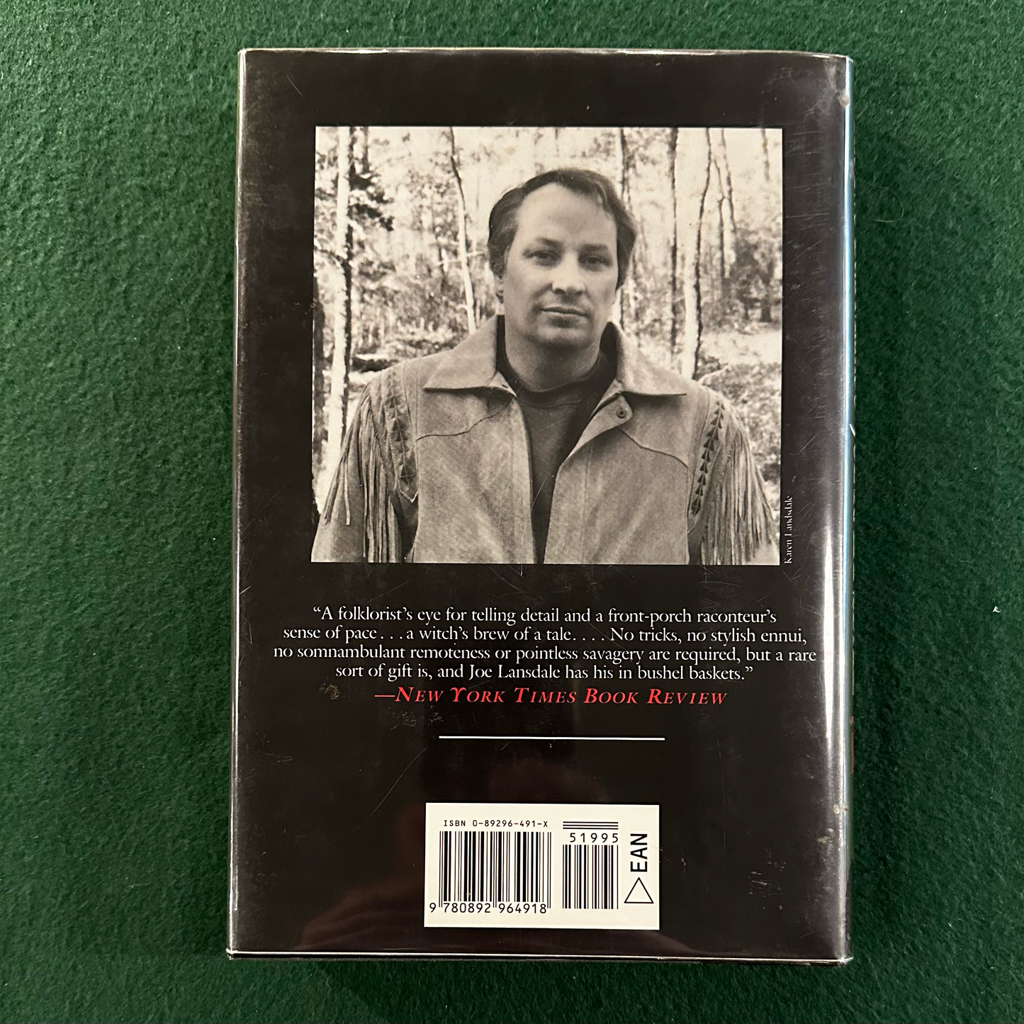 Vintage Fiction Hardback: Joe R Lansdale - The Two-Bear Mambo SIGNED FIRST EDITION/PRINTING