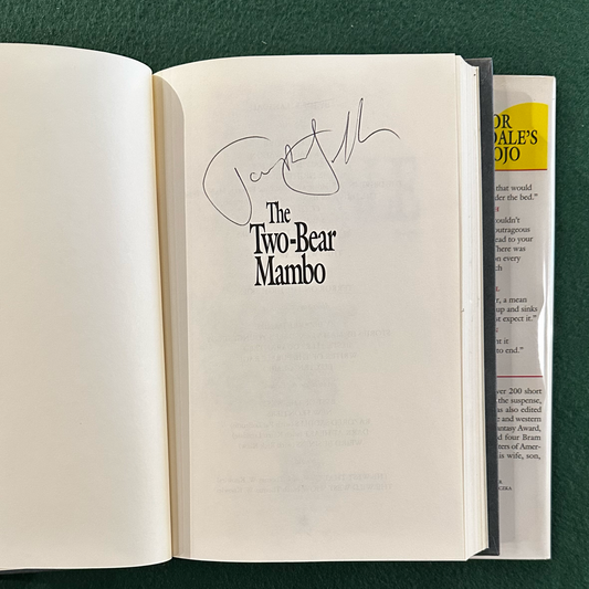 Vintage Fiction Hardback: Joe R Lansdale - The Two-Bear Mambo SIGNED FIRST EDITION/PRINTING