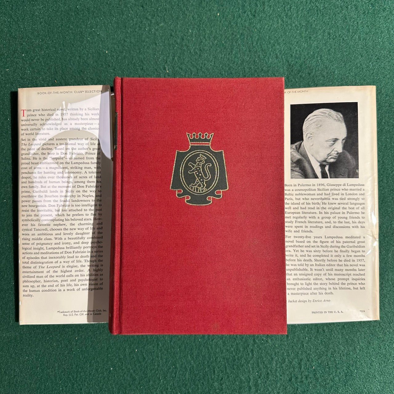 Vintage Fiction Hardback: Giuseppe di Lampedusa - The Leopard BCE