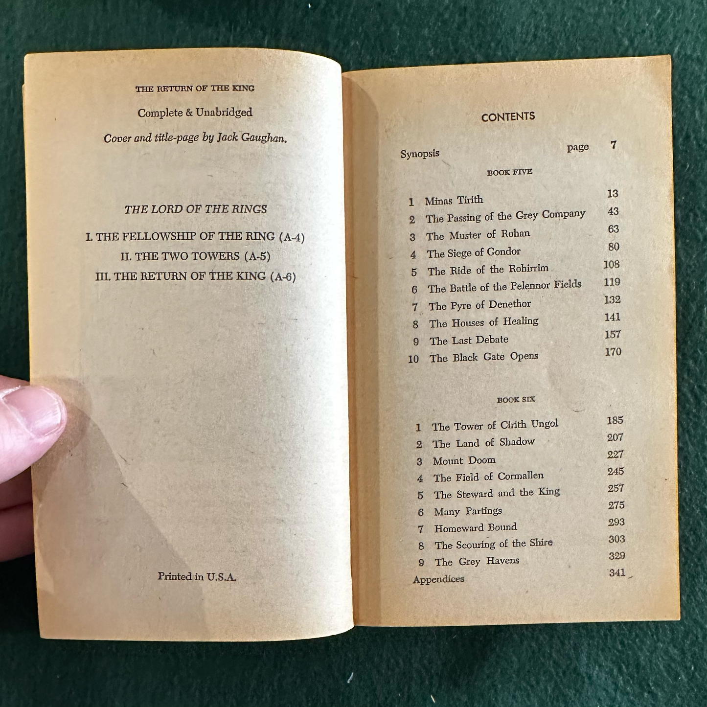 Vintage Fantasy Paperbacks: JRR Tolkien - The Lord of the Rings Trilogy ACE UNAUTHORIZED EDITIONS