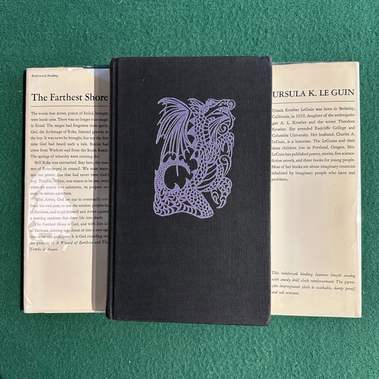 Vintage Fantasy Hardback: Ursula K Le Guin - The Farthest Shore Second PRINTING