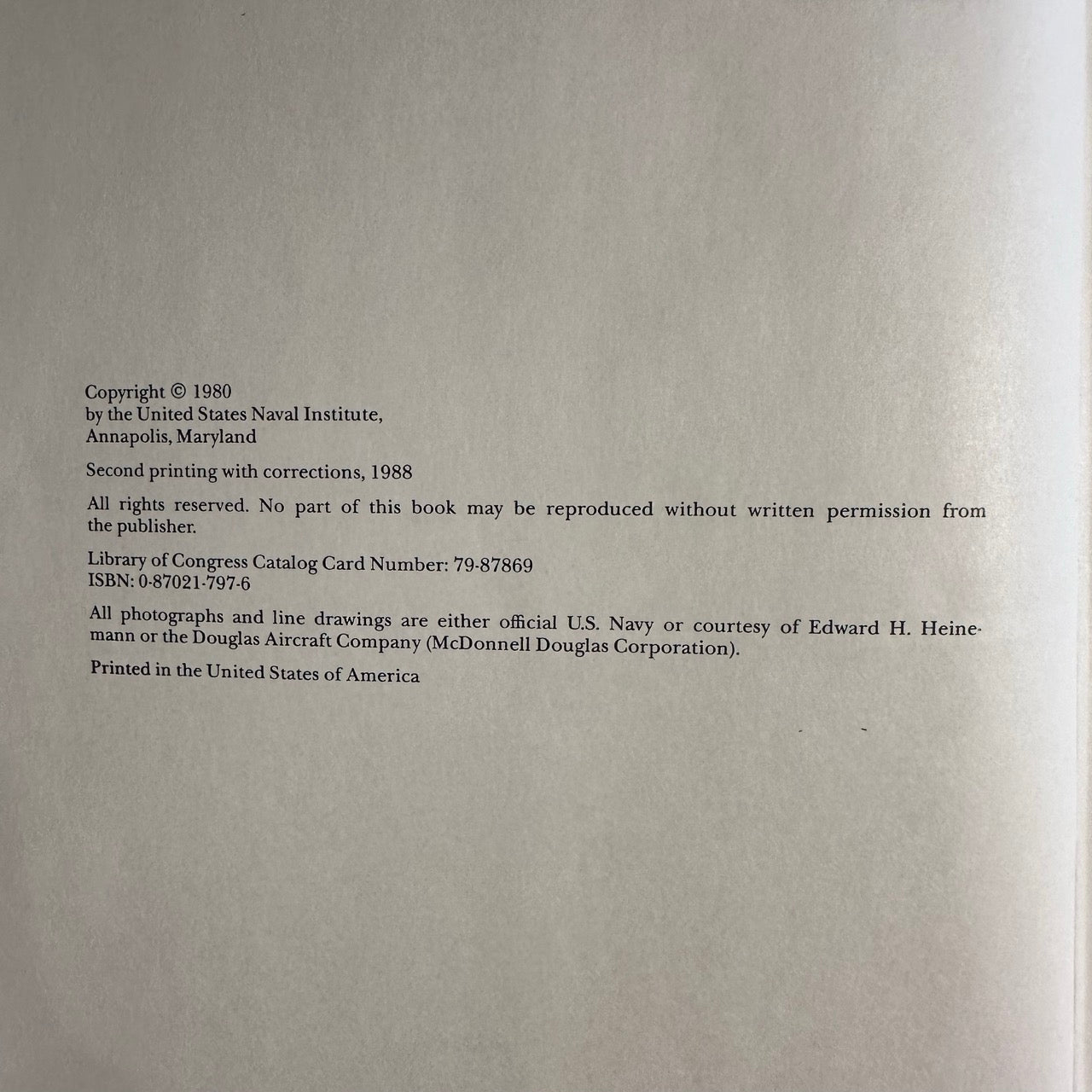 Vintage Non-Fiction Hardback: Edward H Heinemann and Rosario Rausa - Ed Heinemann: Combat Aircraft Designer