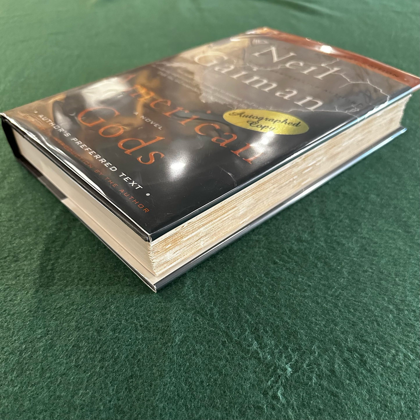 Fantasy Hardback: Neil Gaiman - American Gods, 10th Anniversary Edition SIGNED SECOND PRINTING