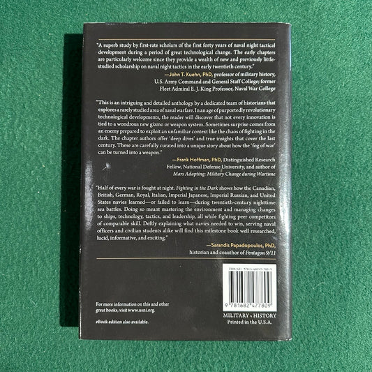 Non-Fiction Hardback: Fighting in the Dark, Edited by Vincent P O'Hara and Trent Hone FIRST EDITION