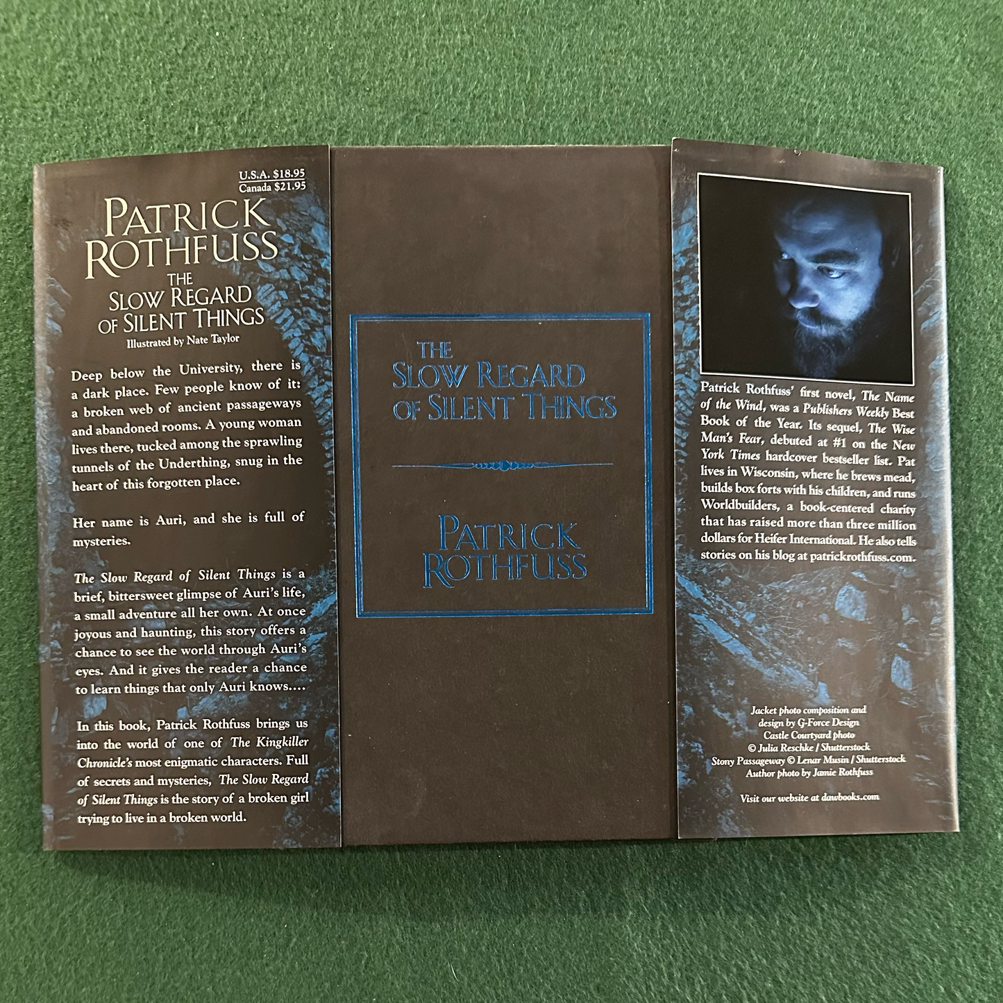 Fantasy Hardback: Patrick Rothfuss - The Slow Regard of Silent Things SIGNED FIRST EDITION/PRINTING