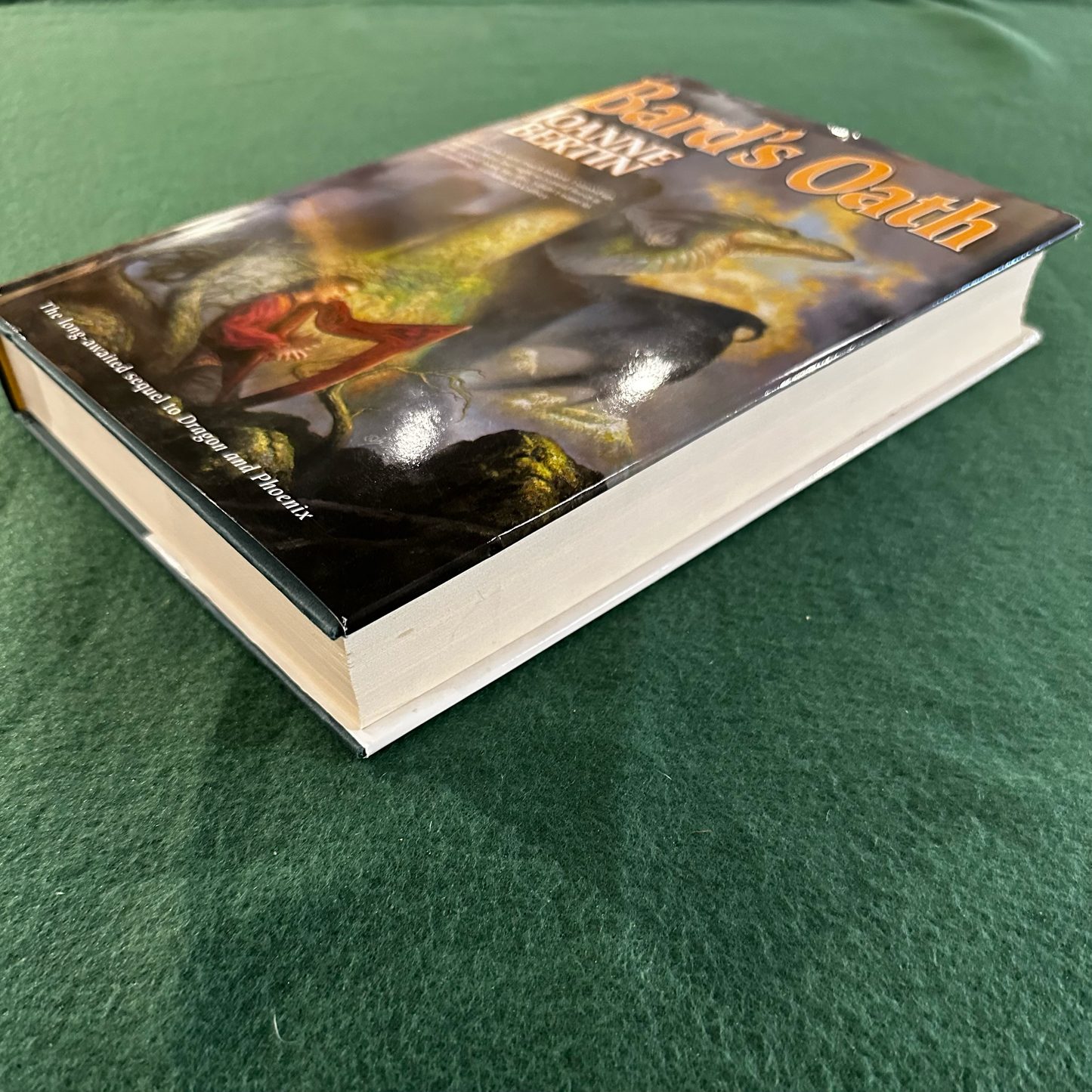 Fantasy Hardback: Joanne Bertin - Bard's Oath FIRST EDITION/PRINTING