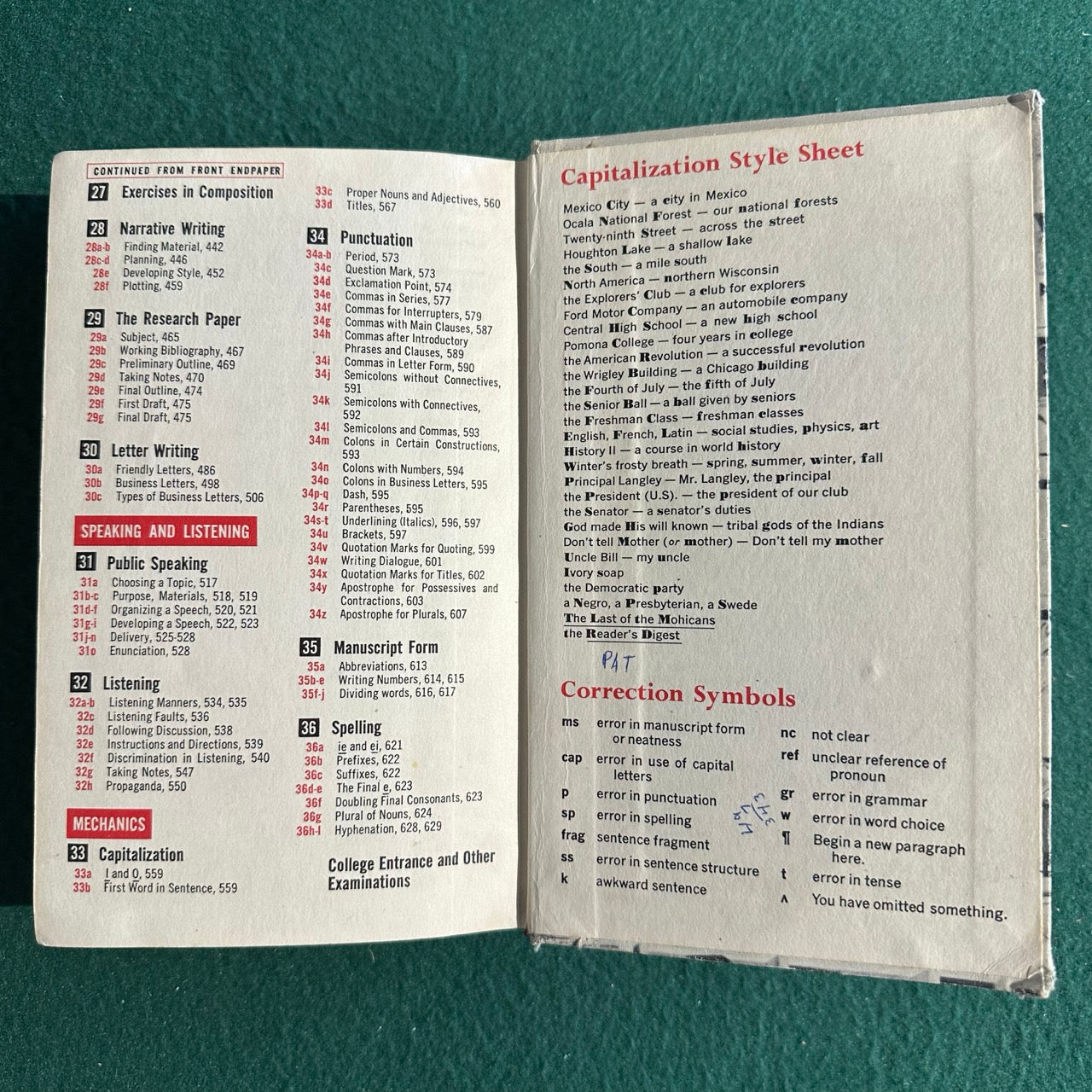 Vintage Non-Fiction Hardback: Warriner's English Grammar and Composition Complete Course