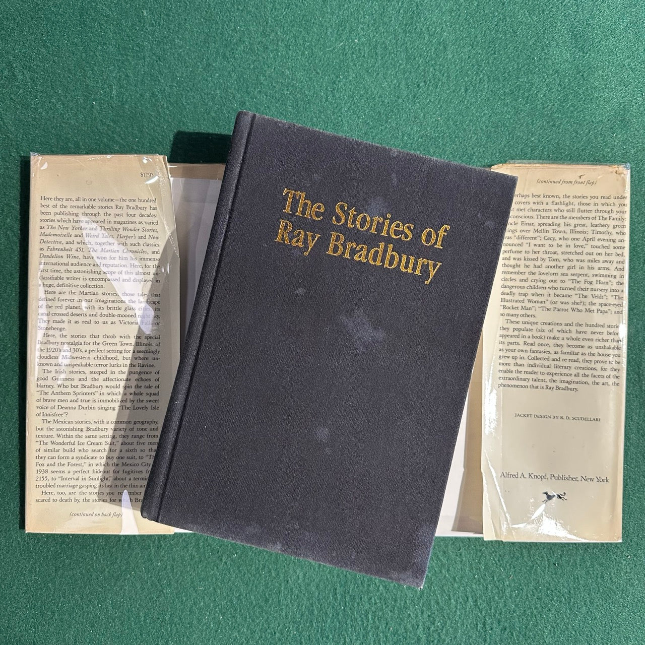 Vintage Sci-Fi Hardback: Ray Bradbury - The Stories of Ray Bradbury FIRST EDITION