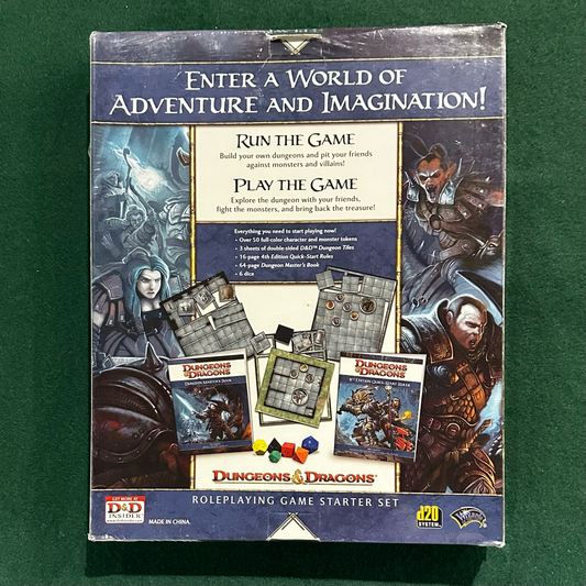 Vintage Dungeons and Dragons Box Set: 4e Starter Set SEALED