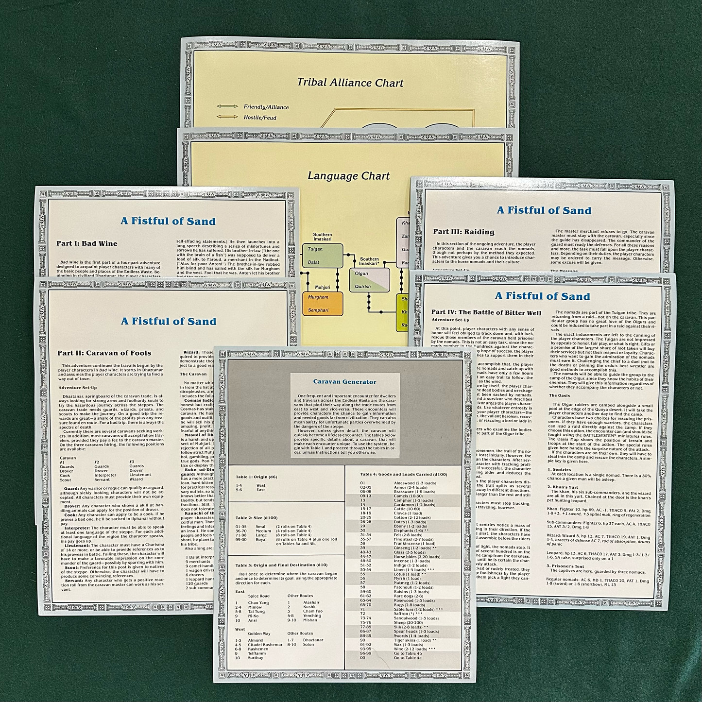Vintage Dungeons and Dragons Box Set: The Horde, AD&D 2e COMPLETE