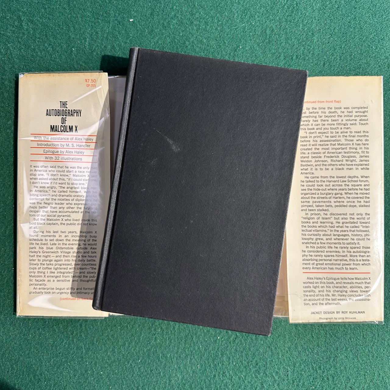 Vintage Non-Fiction Hardback: Alex Haley - The Autobiography of Malcolm X FIRST EDITION/SECOND PRINTING