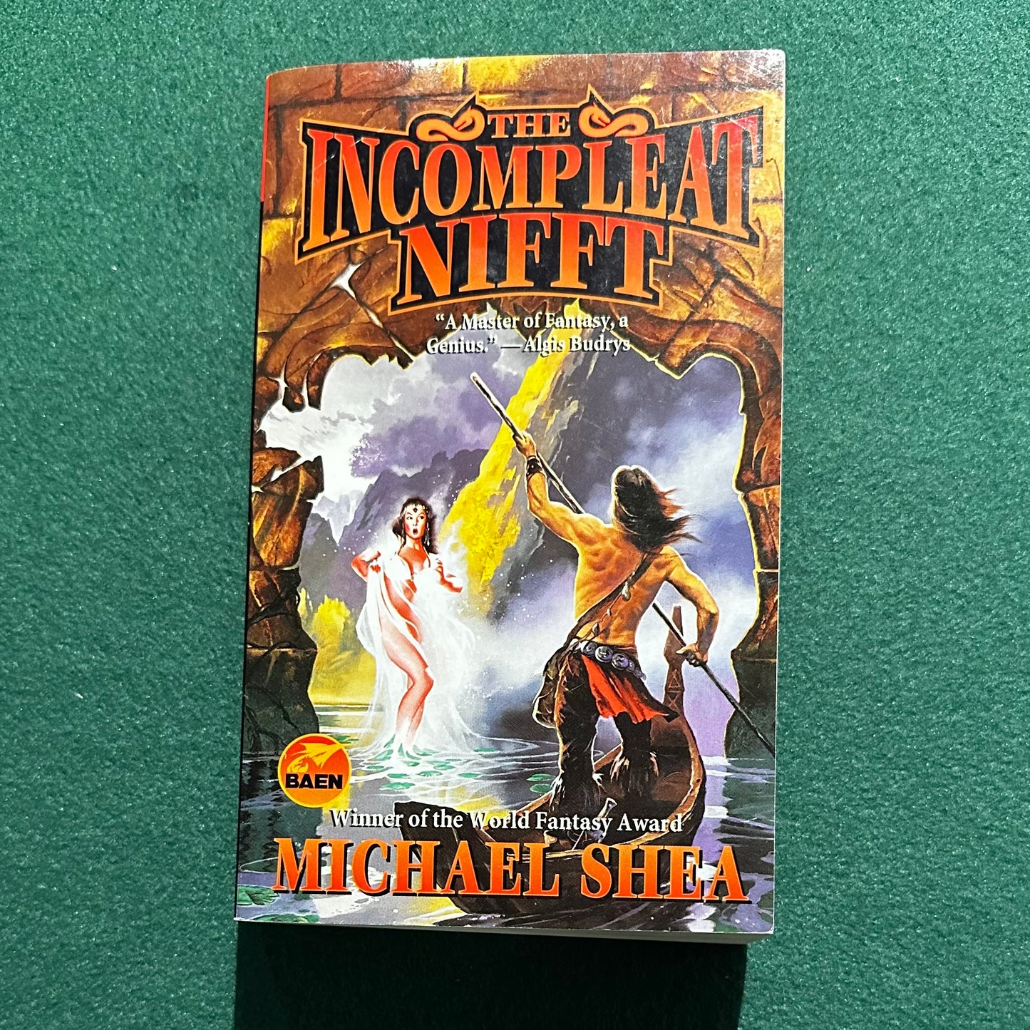 Vintage Fantasy Paperback: Michael Shea - The Incompleat Nifft FIRST PRINTING