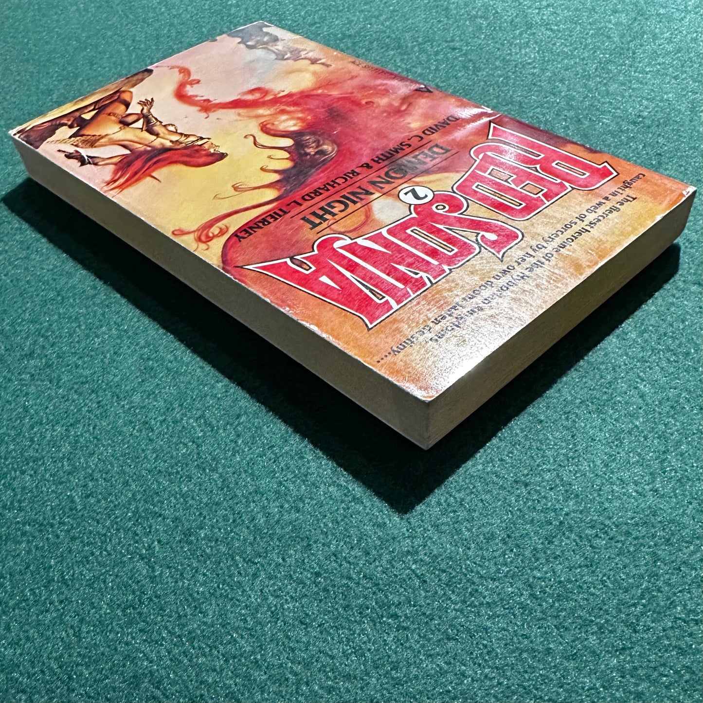 Vintage Fantasy Paperback: David C Smith & Richard L Tierney - Red Sonja 2: Demon Night SECOND PRINTING