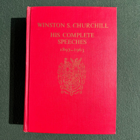 Vintage Non-Fiction Hardback: Robert Rhodes James - Winston S Churchill: His complete Speeches 1897 - 1963, Vols 1-4