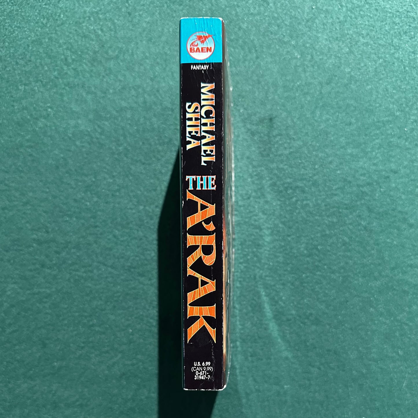 Vintage Fantasy Paperback: Michael Shea - The A'Rak FIRST PRINTING
