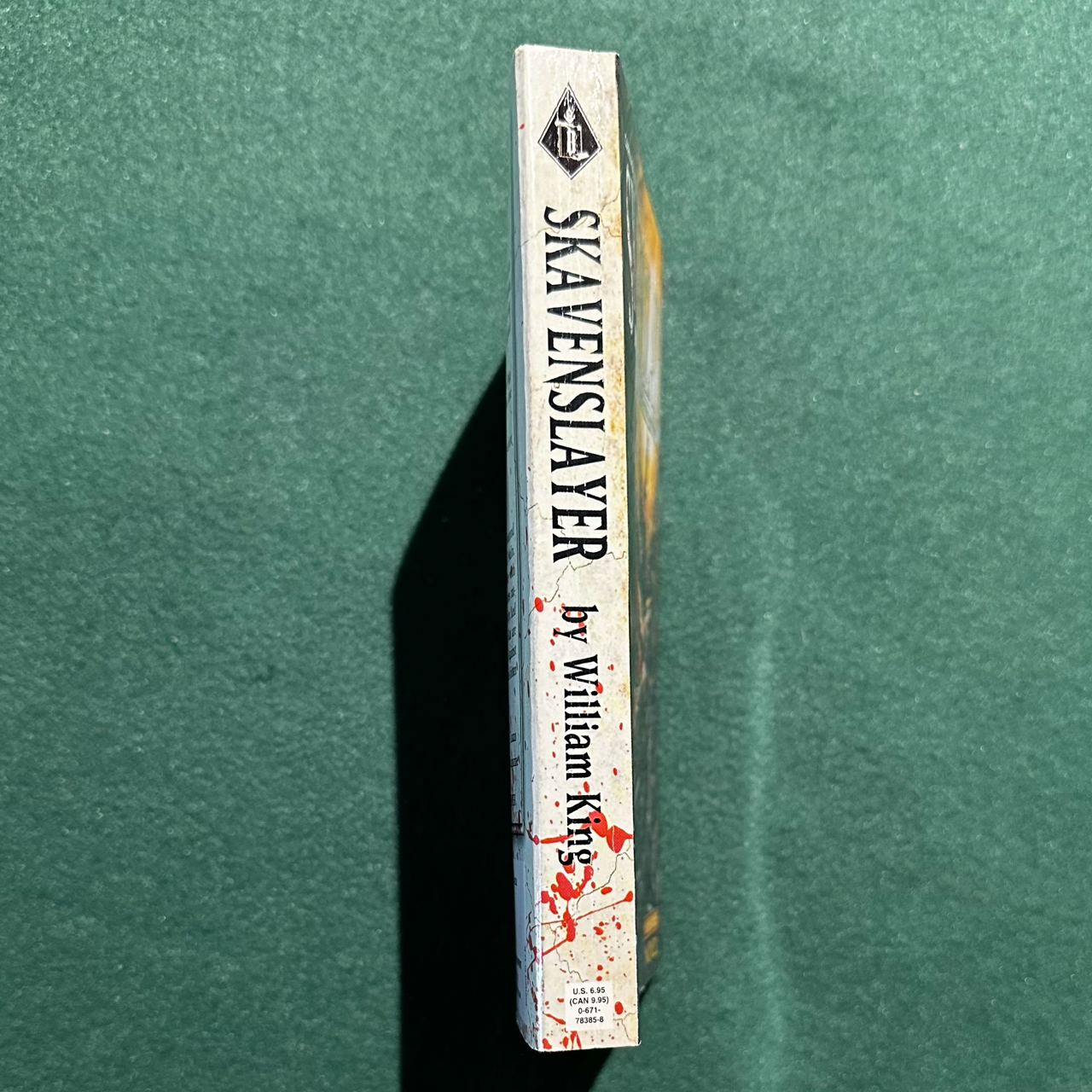 Vintage Sci-fi Paperback: William King - Warhammer: Skavenslayer FIRST PRINTING