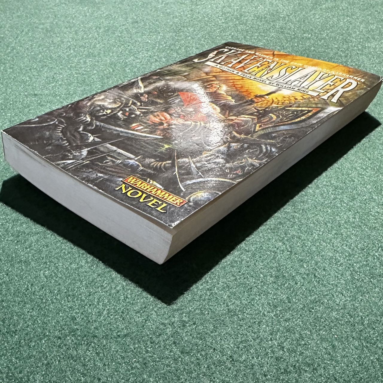 Vintage Sci-fi Paperback: William King - Warhammer: Skavenslayer FIRST PRINTING