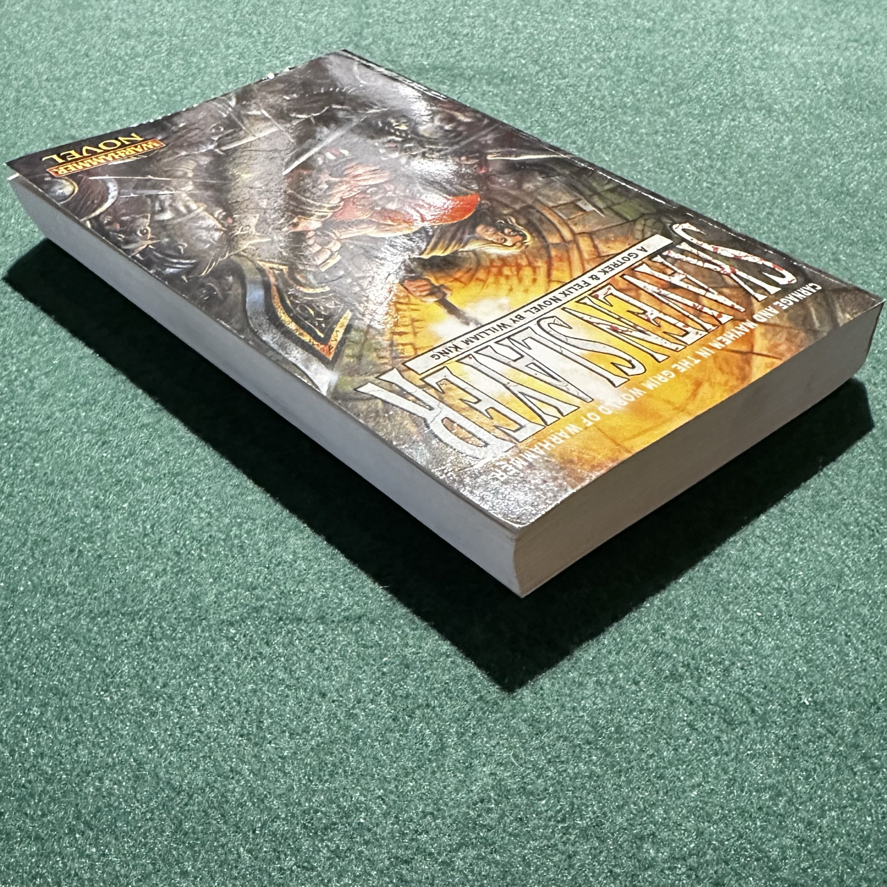 Vintage Sci-fi Paperback: William King - Warhammer: Skavenslayer FIRST PRINTING