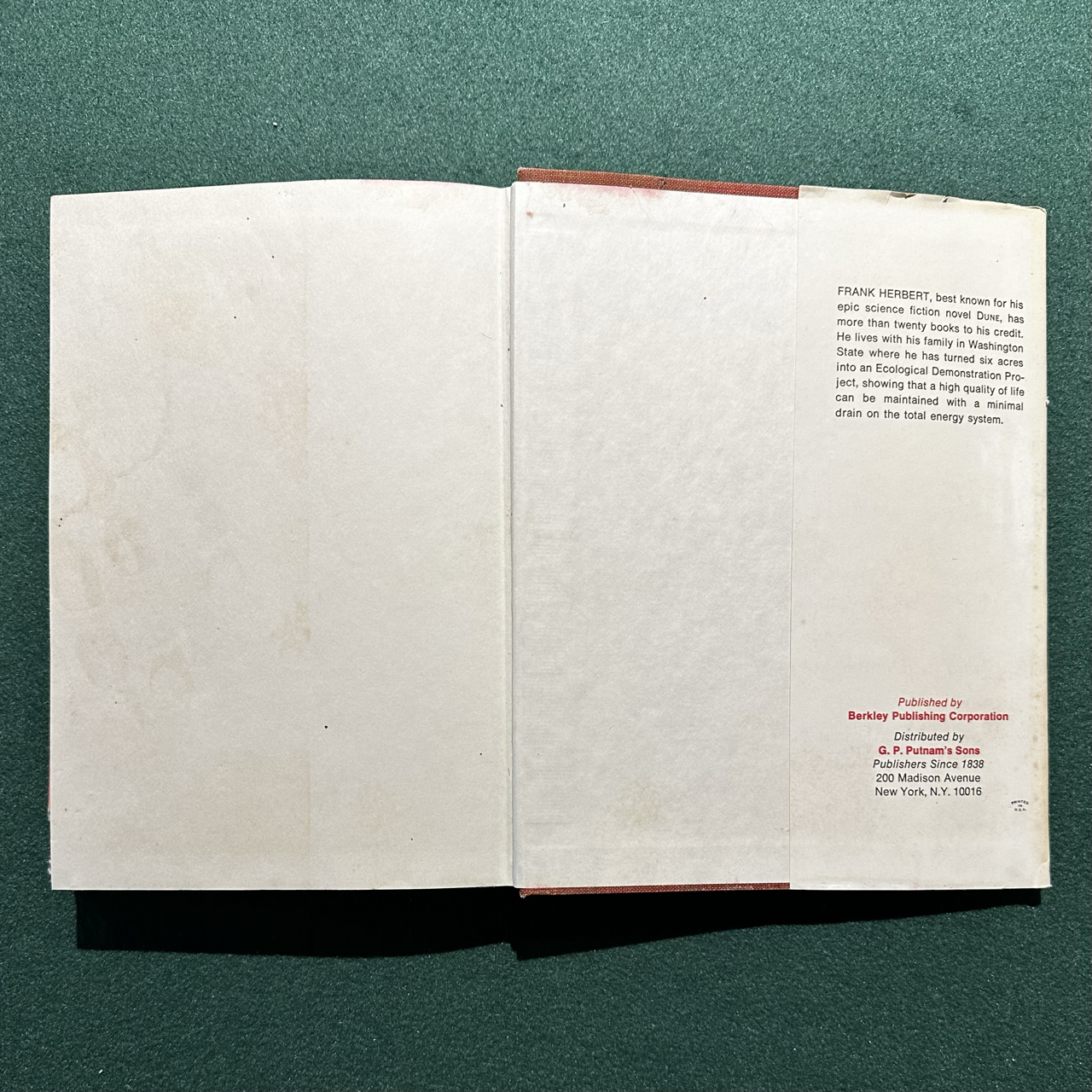 Vintage Sci-fi Hardback: Frank Herbert - Children of Dune