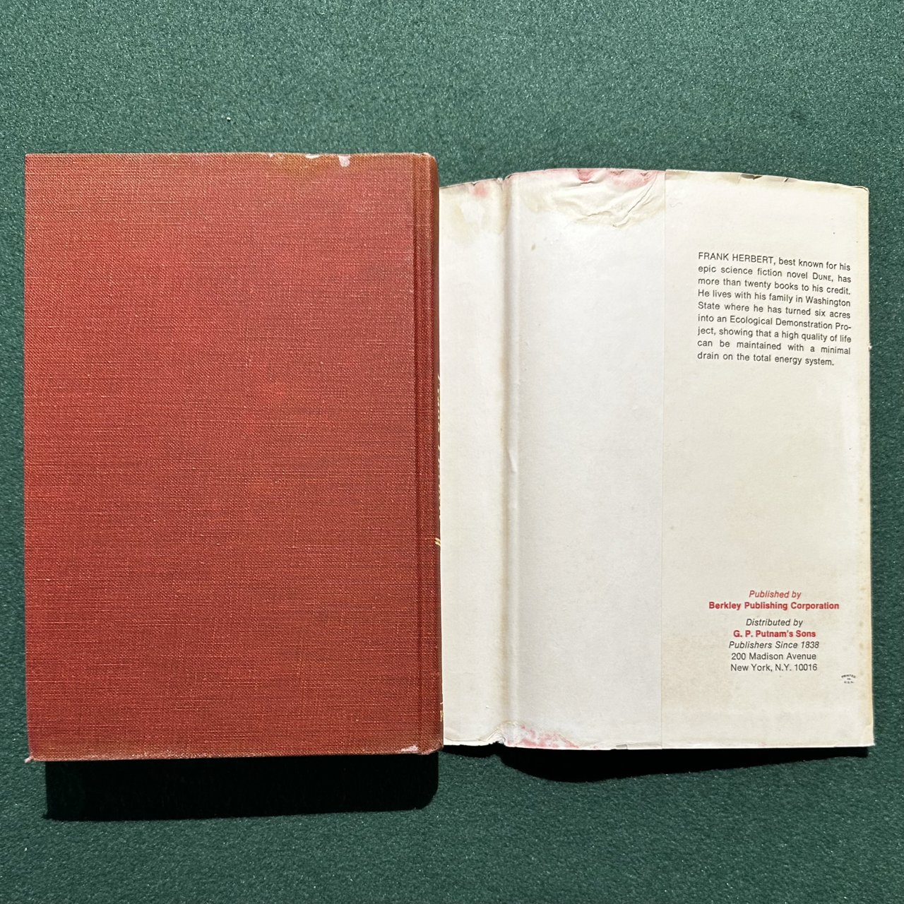 Vintage Sci-fi Hardback: Frank Herbert - Children of Dune