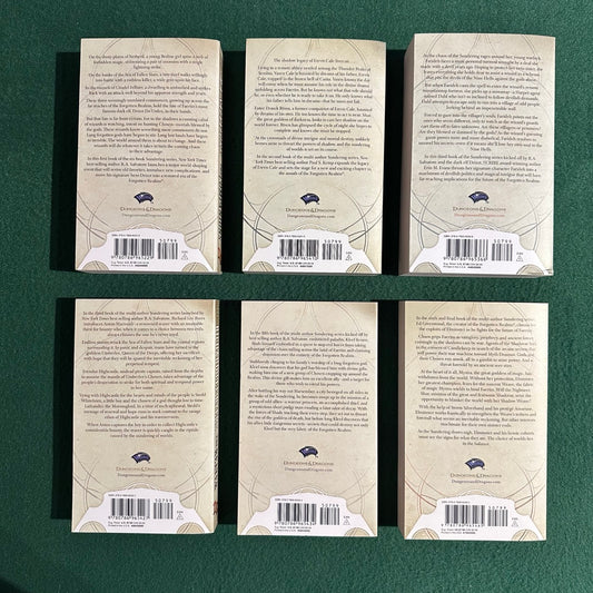Dungeons & Dragons Paperbacks: Forgotten Realms: The Sundering, Vols 1-6 COMPLETE