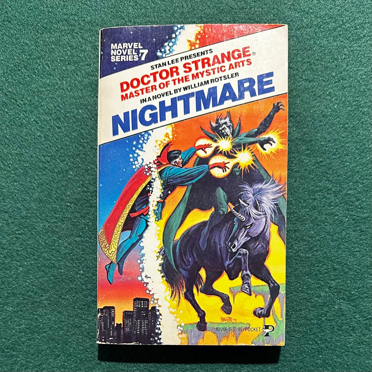 Vintage Marvel Novel Paperback: Stan Lee Presents Doctor Strange: Nightmare FIRST PRINTING