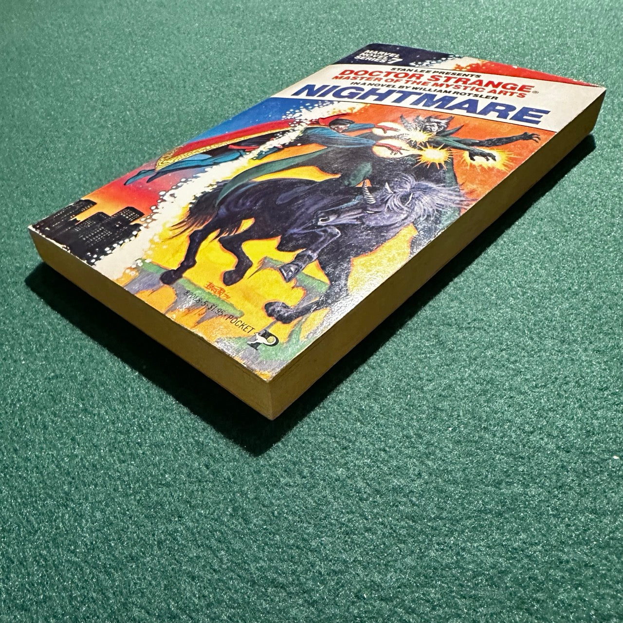 Vintage Marvel Novel Paperback: Stan Lee Presents Doctor Strange: Nightmare FIRST PRINTING