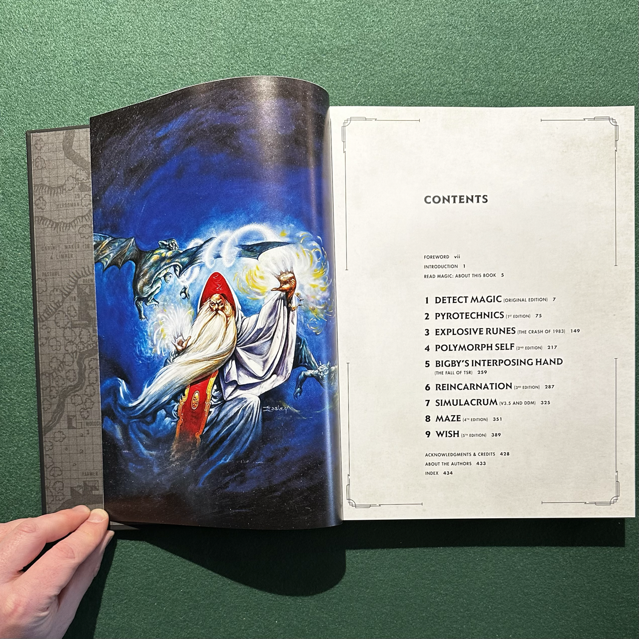 Dungeons & Dragons Hardback: Art and Arcana Special Edition w/Ephemera FIRST EDITION/PRINT